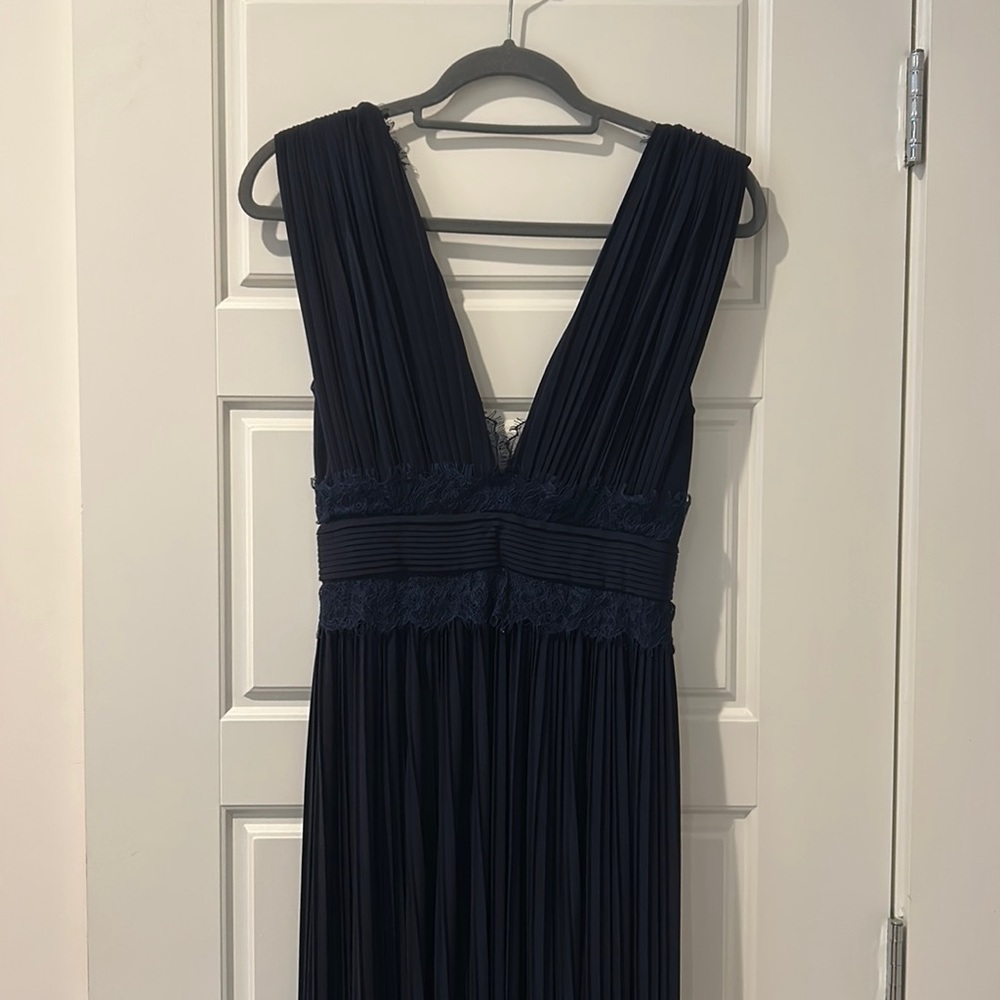 Asps Navy Maxi dress/gown.